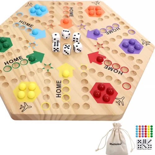 Wahoo Marble Dash – Compact Family Board Game