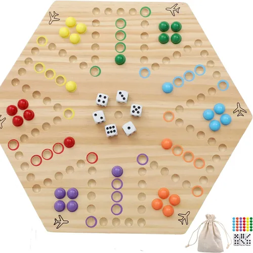 Wahoo Marble Dash – Compact Family Board Game